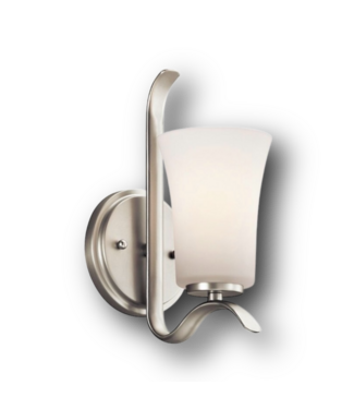 50549 Brushed Nickel Bathroom Vanity Light