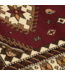 50539 Rectangle Burgundy Area Rug 2'W x 7'L