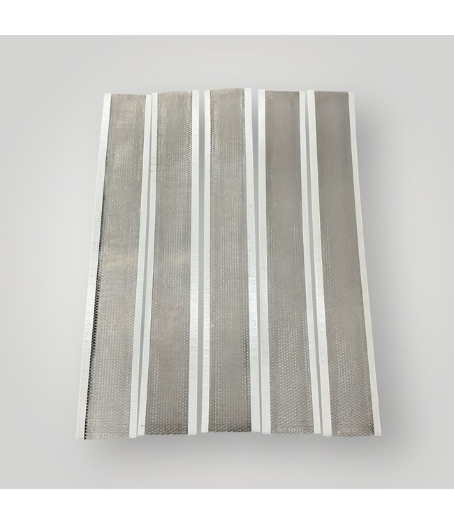 50566 Aluminum Gutter Guard Screen 5-pack