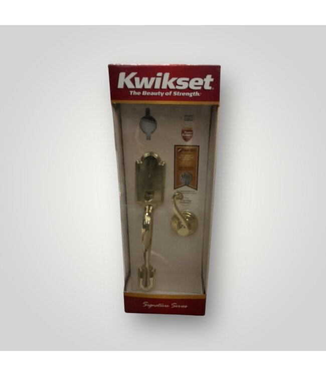 50577 Brass Smartkey Door Handle