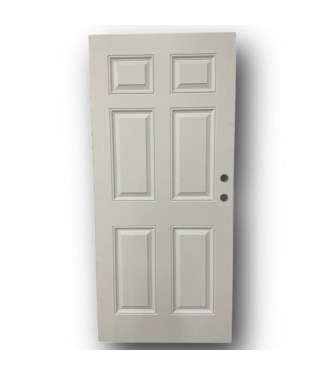 50576 6-Panel Fire Rated Exterior Door 35.75"W x 79"H