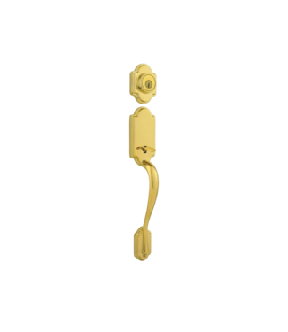 50577 Brass Smartkey Door Handle