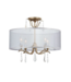 50585 4-Light Gloss Gold Semi Flush Mount Light