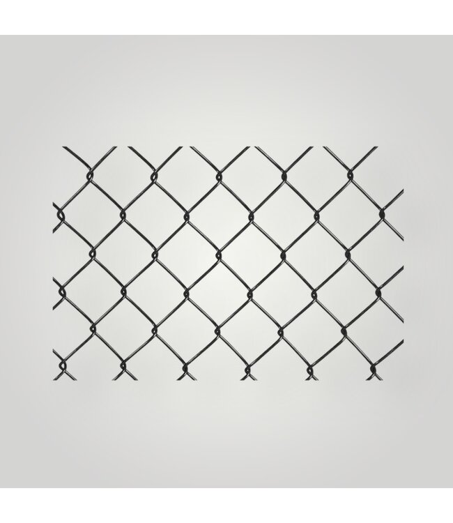 50587 9-Gauge Black Chain Link 50' Roll