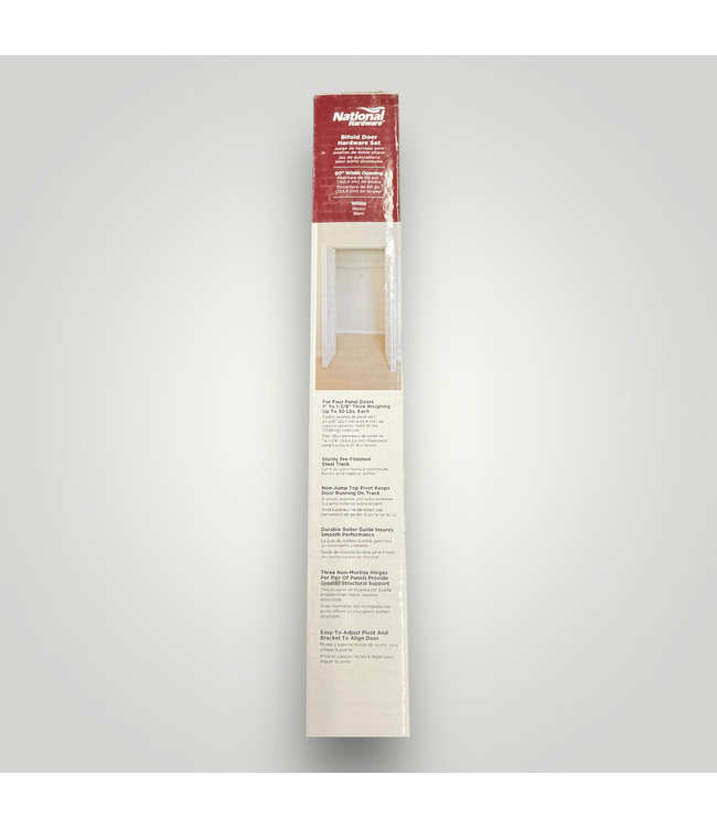 50595 Bifold Closet Door Hardware Kit Fits 60" Opening