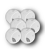 50597 BRK Hardwired White Smoke Detector 6-pack