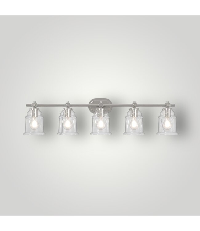 50601 Brushed Nickel 5-Light Vanity Light