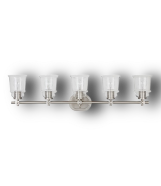 50601 Brushed Nickel 5-Light Vanity Light