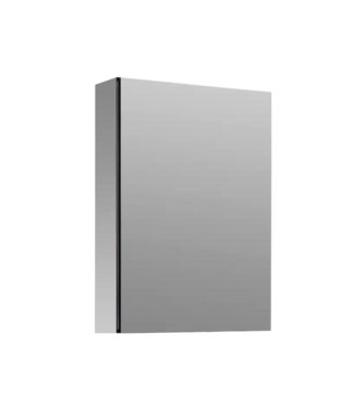 50600 Fog Free Silver Square Mirrored Medicine Cabinet