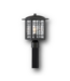 50603 Matte Black Traditional Outdoor Post Light