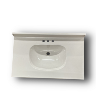 50613 Cultured Marble Sink 30-inch Wide