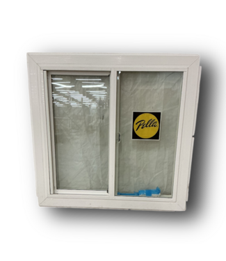 50618 White Vinyl Sliding Window 45.125" W x 43.25"H