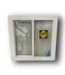 50620 White Vinyl Sliding Window 45.125" W x 43.25"H