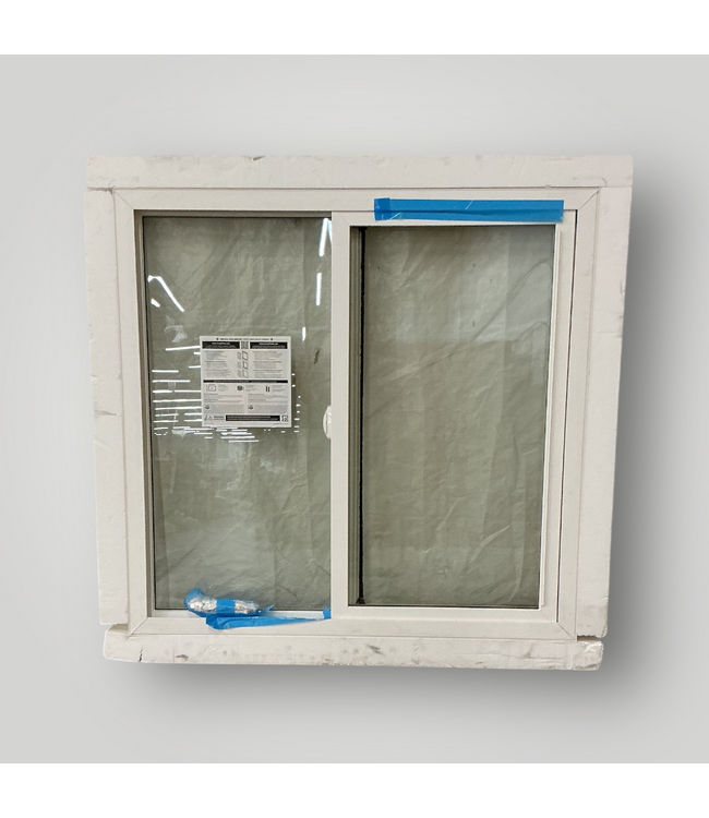 50620 White Vinyl Sliding Window 45.125" W x 43.25"H
