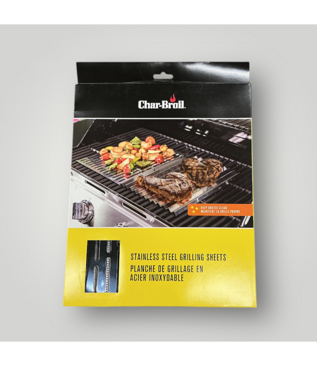 50640 2 -Pack Stainless Steel Grill Sheet