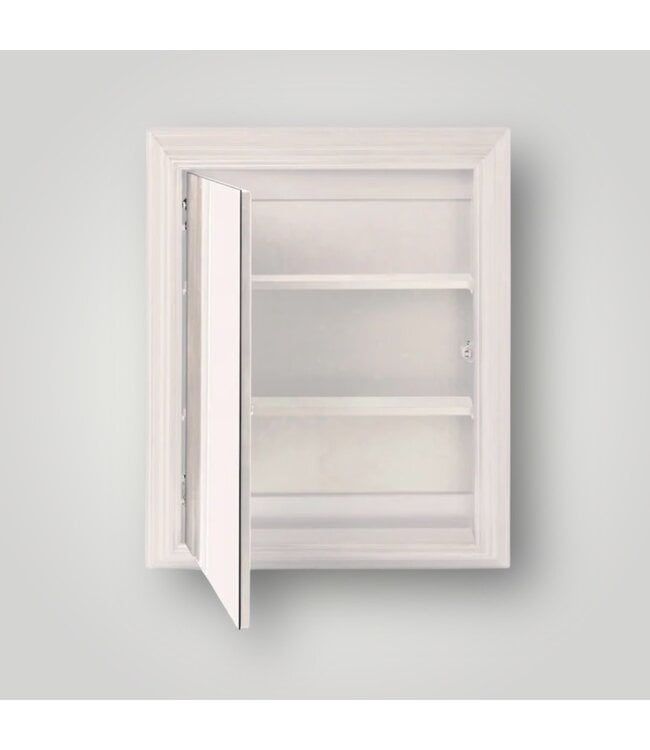 50641  White Fog Free Mirror Medicine Cabinet