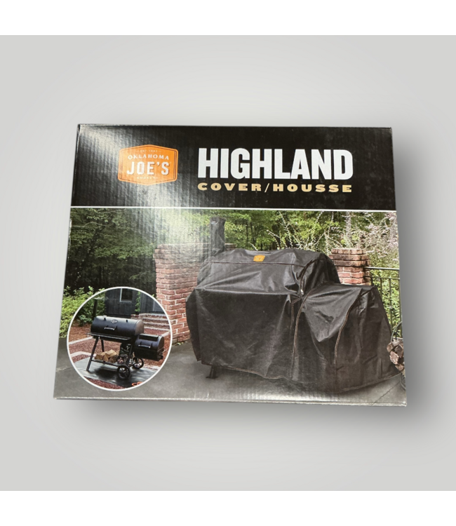 50642 58.5"W x 48.76"H Black Horizontal Smoker Cover