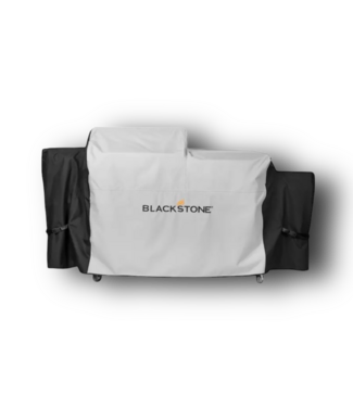 50645 79"W x 43"H Gray and Black Pellet Grill Cover