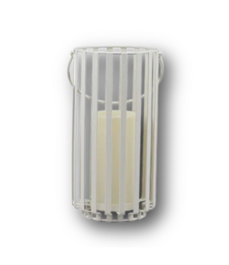 50648 Cream White LED Outdoor Decorative Lantern