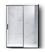 50662 Frameless Clear Glass Shower Door 55"W-79"H