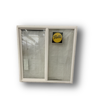 50664 White Vinyl Sliding Window 47.5"W x 35.5"H