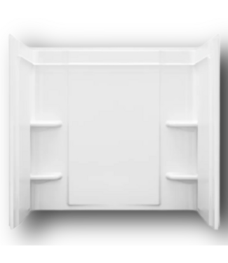 50667 Direct To Stud Bathtub Surround 60"W x 56.25"H