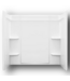 50667 Direct To Stud Bathtub Surround 60"W x 56.25"H