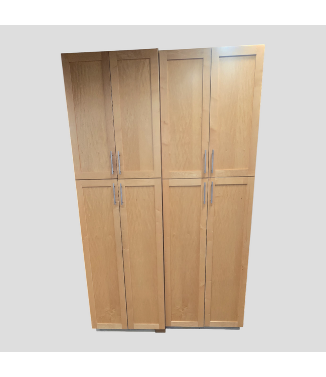 50663 Natural Oak Cabinet Set of 19-pcs