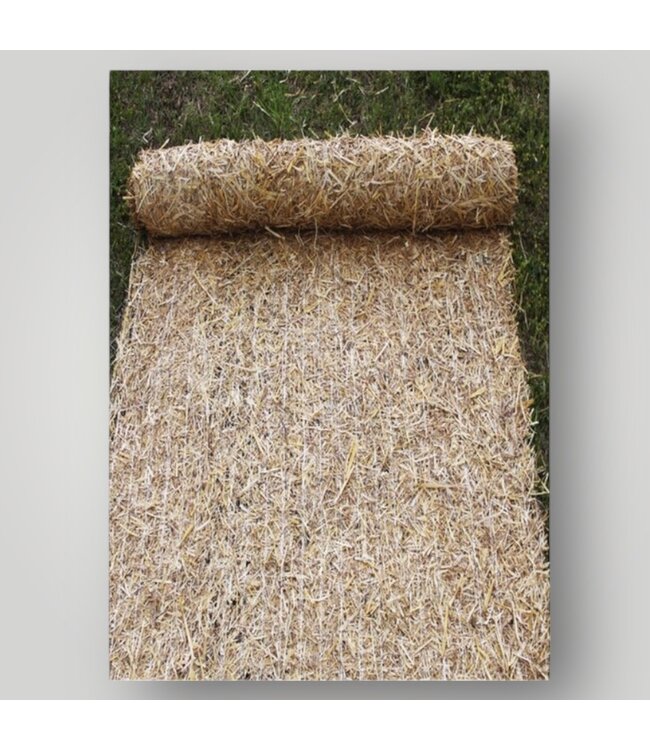 50671 Roll of Straw Seed Blanket 50'L x 4'W