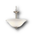 50679 3 -Light Brushed Nickel Semi-flush Light