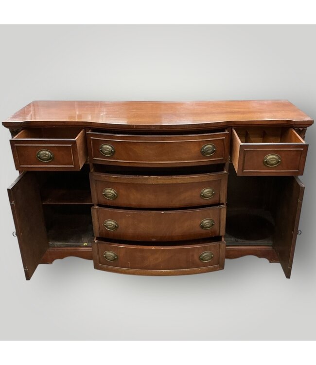 50687 Vintage Mahogany Sideboard/Buffet 62"W