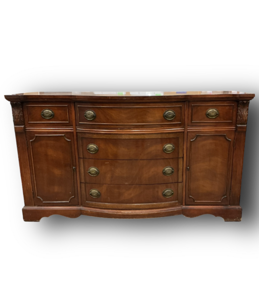 50687 Vintage Mahogany Sideboard/Buffet 62"W