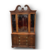 50686 Vintage Mahogany China Cabinet 46"W