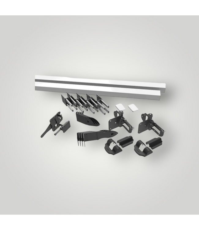 50704 Arborley White Vinyl Gate Kit (60"W x 72"H)