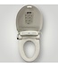 50706 White Elongated Heated Bidet Toilet Seat