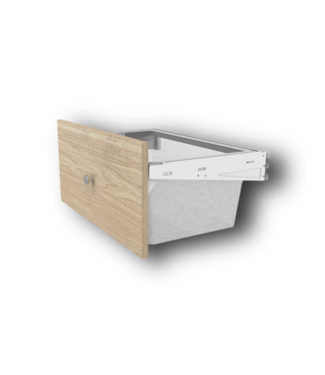 50708 Natural Oak Large Wood Drawer Unit 24"W