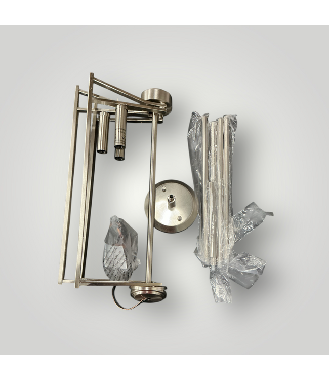 50730 3-Light Brushed Nickel Pendant Light