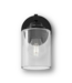 50729 Matte Black 1‑Light Bathroom Wall Sconce