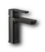 50732 Single Handle Matte Black Bathroom Faucet