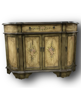 50745 Dover Antique Green And Brown Credenza