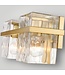 50739 2-Light Modern Gold Vanity Bath Light