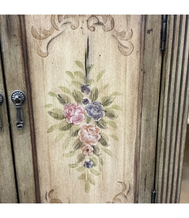 50745 Dover Antique Green And Brown Credenza