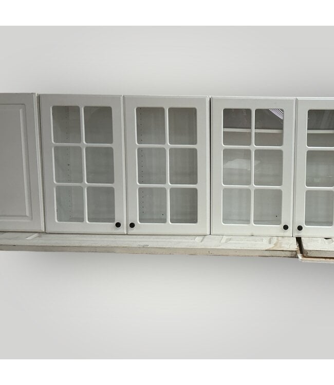 50741 Powder White Cabinet Set of 29-pcs