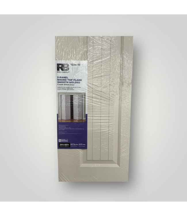 50750 2-Panel Bifold Door 36-in x 80-in