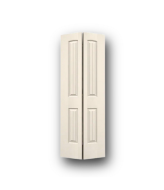 50754 30-in x 80-in Primed 2-Panel Bifold Door