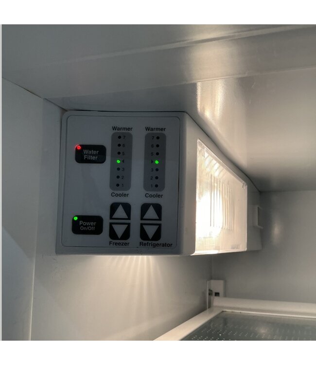 50757 White Side-By-Side Refrigerator