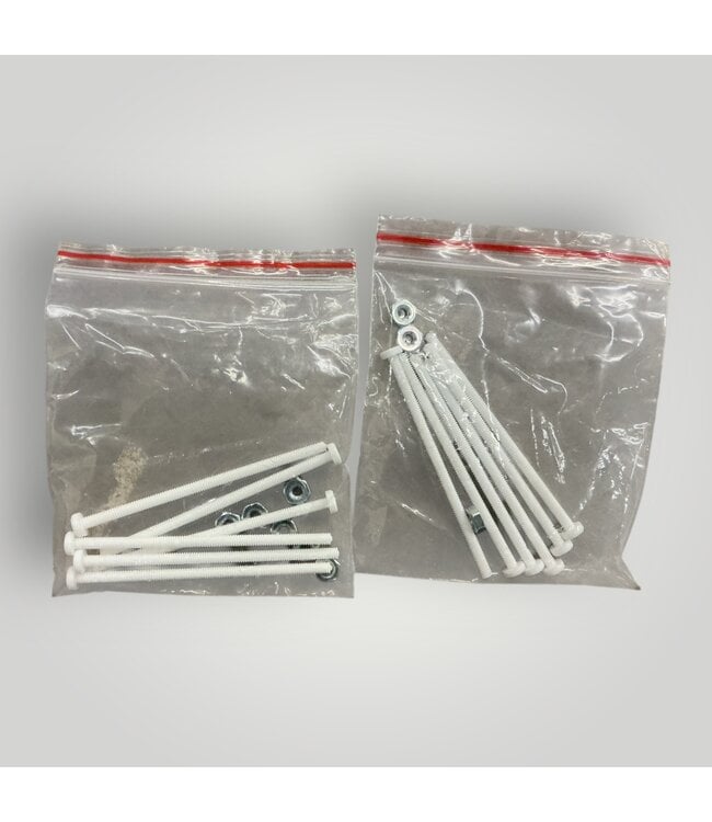 50758 White Plastic Large Dog/Cat Door For Entry Door