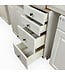 50741 Powder White Cabinet Set of 29-pcs
