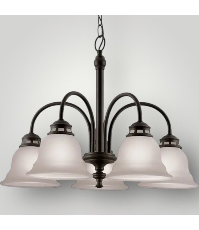 50778 Fallsbrook 5-Light Bronze Chandelier