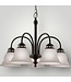 50778 Fallsbrook 5-Light Bronze Chandelier